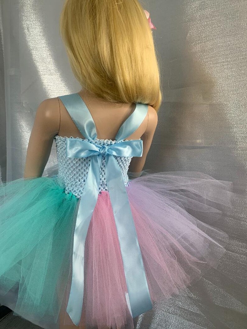 Rainbow tutu Butterfly fairy Tutu dress Fairy costume rainbow fairy costume