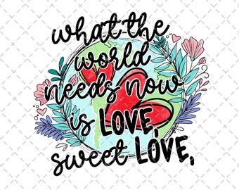 World Needs Love Etsy