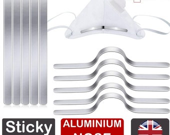Self Adhesive Aluminum Nose Bridge Strips: DIY Mask Supplies