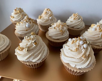 Toasted Marshmallow Cupcake Artisan Soap