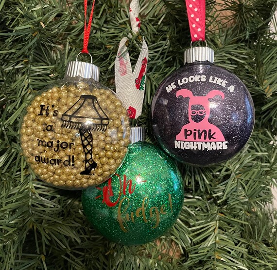 A Christmas Story Ornament Set 3 Etsy