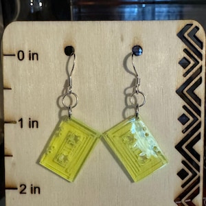 Retro Cassette Earrings