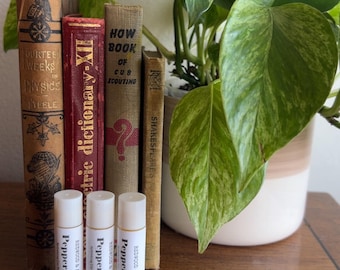 Homemade Peppermint Lip Balm