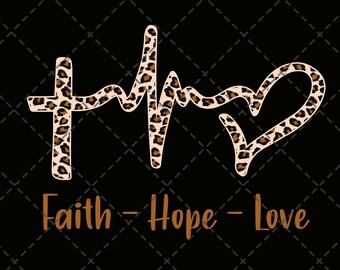 Faith Hope Love Svg Etsy