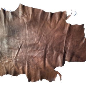 Natural Sheepskin Hide Whole Lambskin Material Genuine Leather Piece Soft Flexible Texture Premium Quality Craft Supply Large Size Hide Five Seven Square Feet Various Color Options Garment Material Fashion Design Resource Leather Working