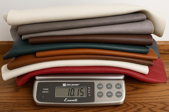 10 lbs. Leather Scrap Bundle Earth Tone Leather Piece Brown Leather Craft Supply Genuine Leather Remnant Collection Natural Leather Material