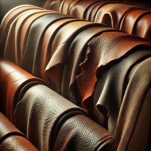 Full Grain Upholstery Leather Cowhides: Soft & Supple Hides
