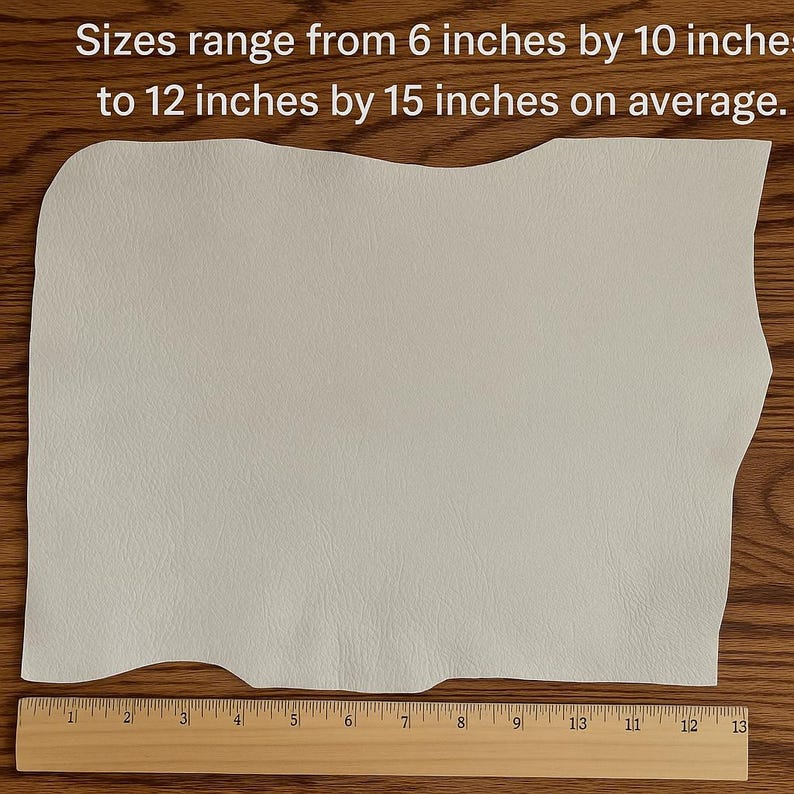 10 lbs. Leather Scrap Bundle Earth Tone Leather Piece Brown Leather Craft Supply Genuine Leather Remnant Collection Natural Leather Material immagine 6