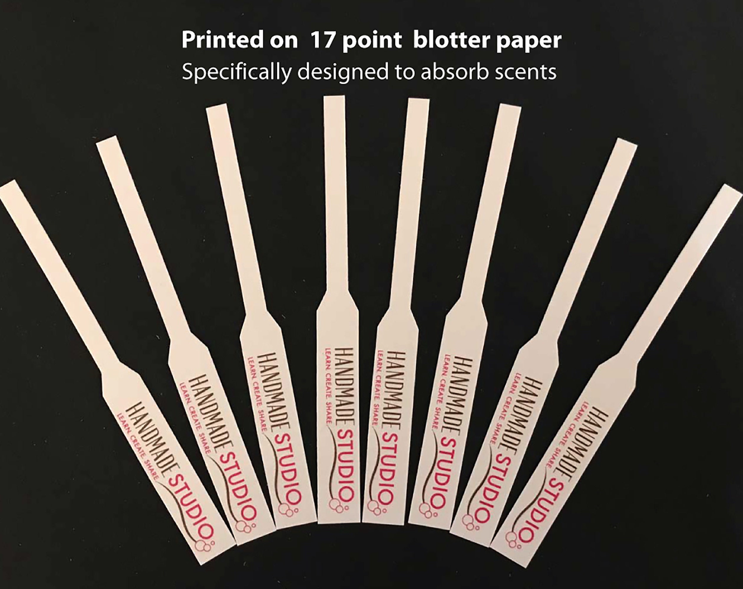 Personalized Fragrance Perfume Test Strips Printed With Etsy