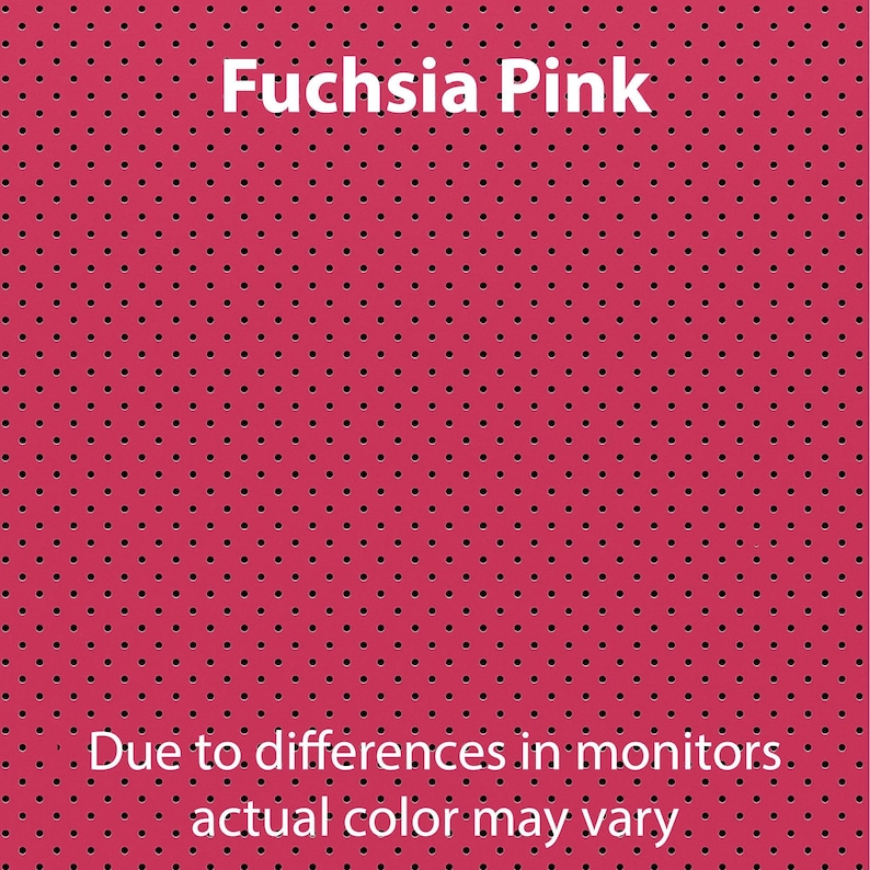 Perforated Lambskin Leather Hide Material Craft Supply Premium Quality Thin Sheet Flexible Soft Texture Genuine Dotted Pattern Jewelry Fuchsia Pink
