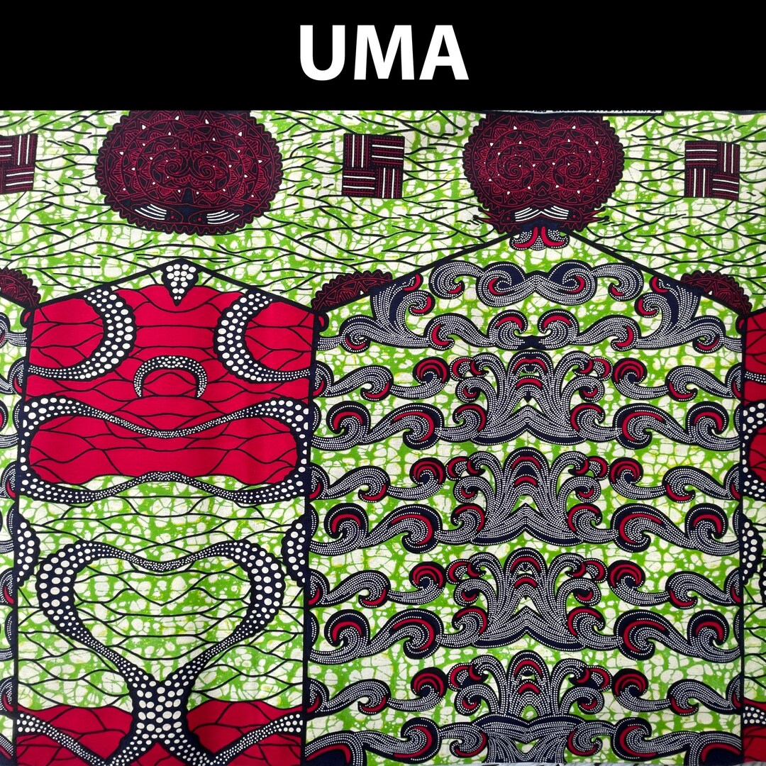 African Print Quilting Cotton Fabric. 100 Cotton in a Variety of Bright, Colorful Prints