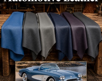 Automotive Leather Hide Genuine Upholstery Car Seat Repair Restoration Furniture Project Marine Grade Vehicle Interior Fabric Uv Resistant