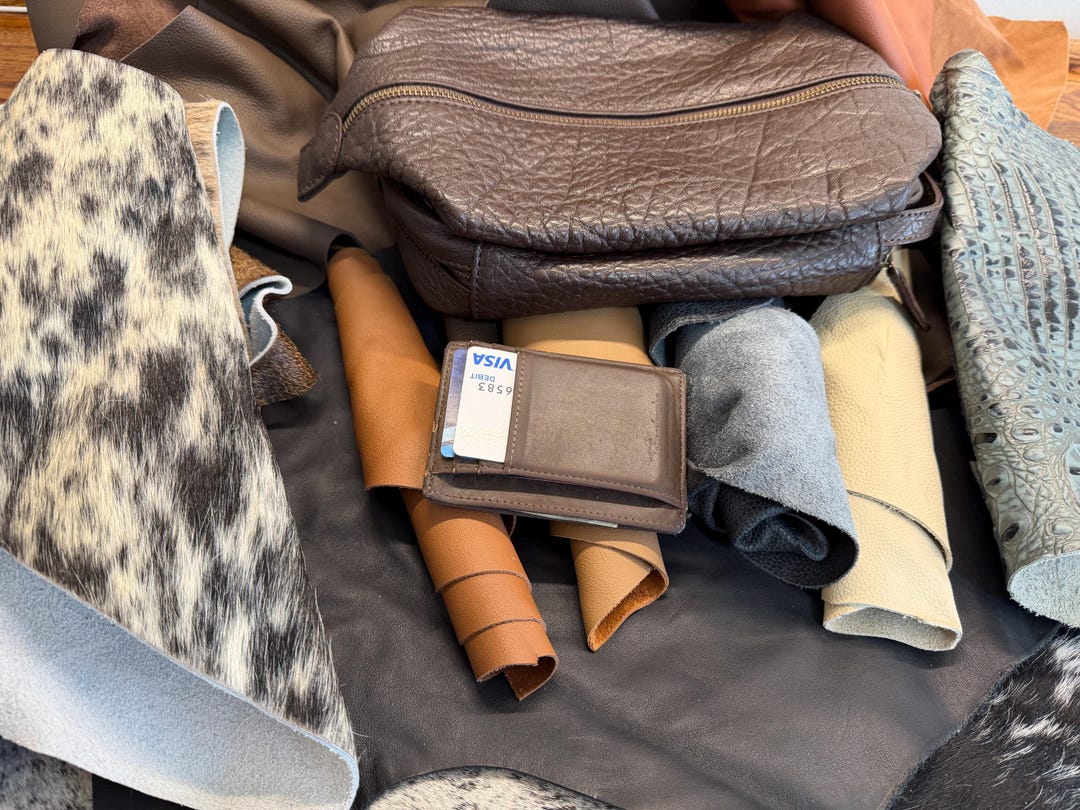 Leather Offcuts • Big Pieces 10 X 15 to 20 X 24 or Larger • Full Grain ...
