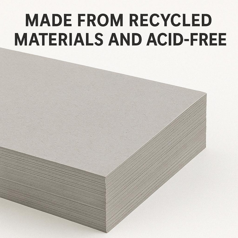 Small Business Essential Kraft Chipboard Sheets Recycled Cardboard Material Professional Grade Quality Natural Tan Color Photo Backing Support Packaging Material Foundation Notepad Backing Structure Sign Making Material Eco Friendly