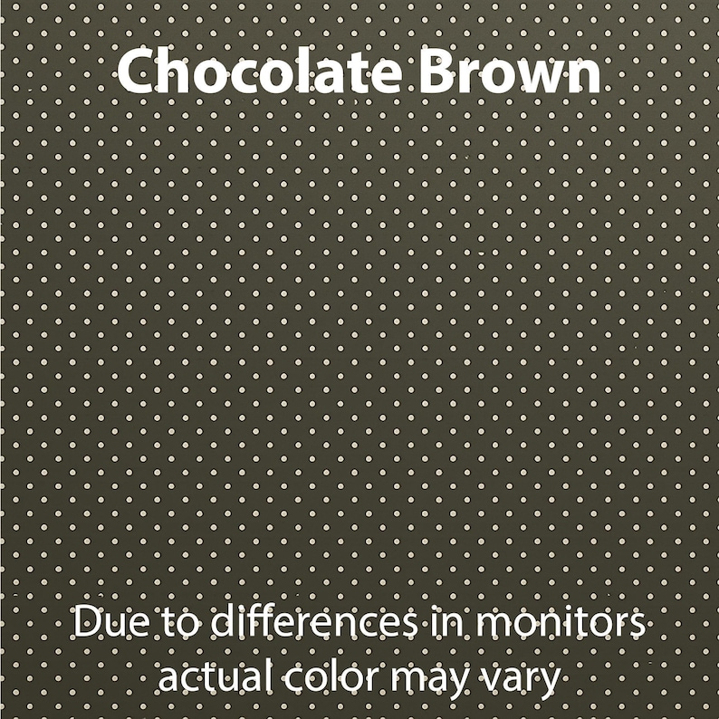 Perforated Lambskin Leather Hide Material Craft Supply Premium Quality Thin Sheet Flexible Soft Texture Genuine Dotted Pattern Jewelry Chocolate Brown