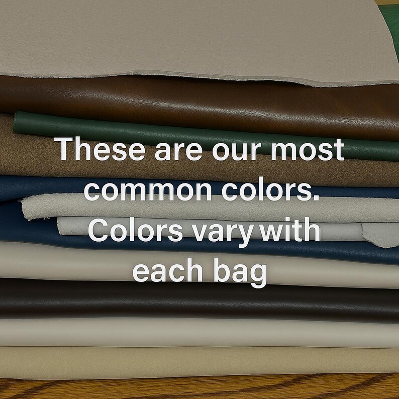 Earth Tone Leather Collection Natural Color Palette Genuine Leather Scraps Upholstery Material Bundle Premium Craft Supply Assorted Brown Shades Various Textures Finishes Perfect Artisan Projects Handmade Goods Creation DIY Leather Supply