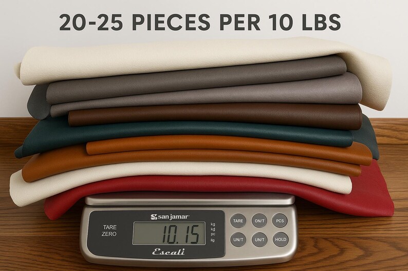 Natural Leather Material Sustainable Crafting Supply Genuine Upholstery Remnants Earth Tone Collection Assorted Brown Pieces Various Textures Finishes Premium Quality Scraps Perfect DIY Projects Handmade Goods Creation Eco Friendly Material