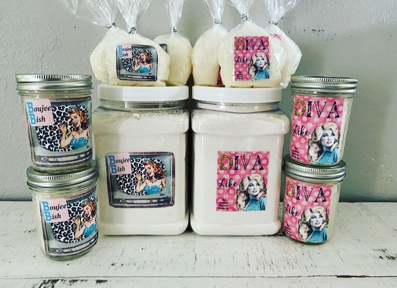 Diva High Maintenance Flannel Laundry Detergent 1 lb bag Etsy