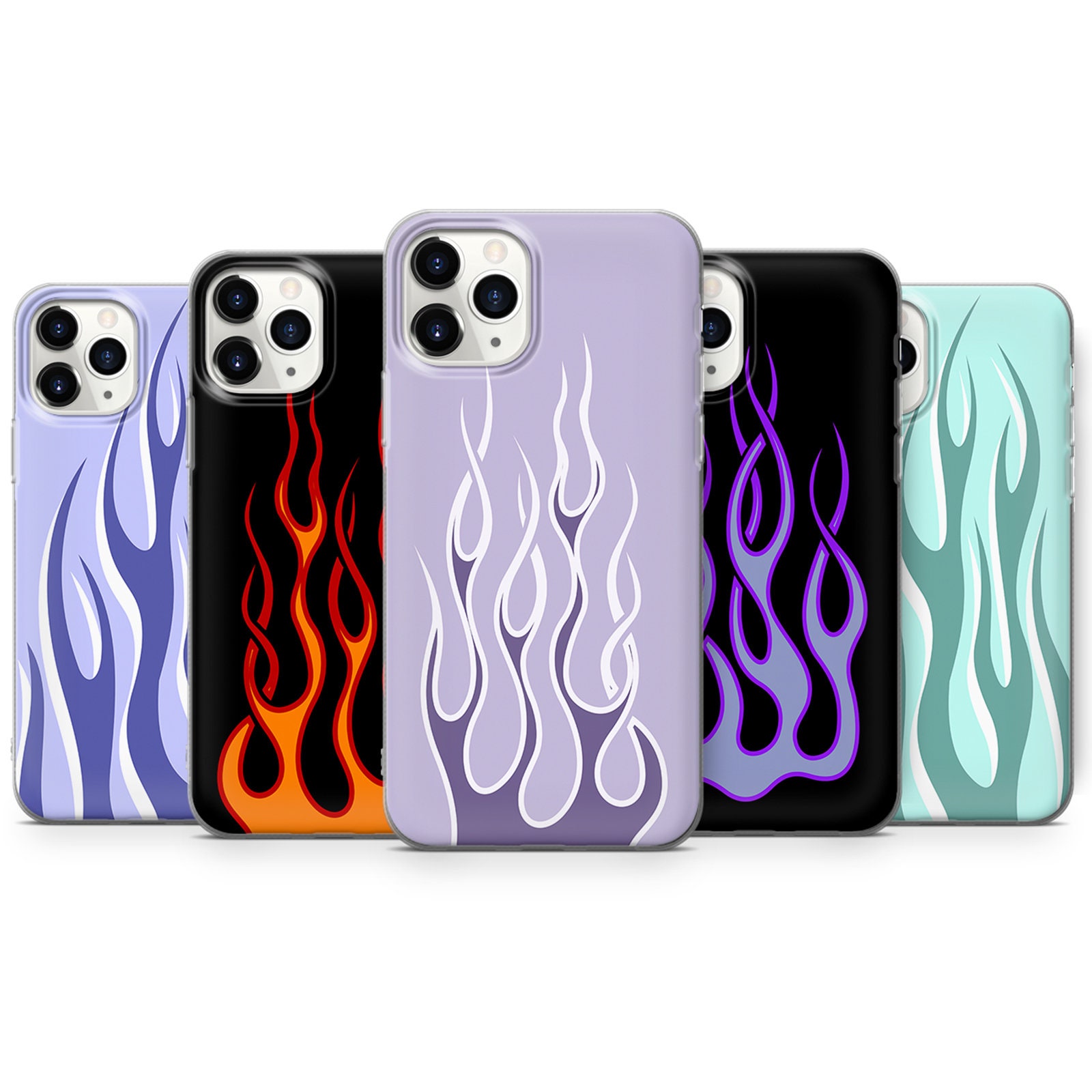  iPhone 11 Boujee Aesthetic Fire Flame Bougie Case : Cell Phones  & Accessories