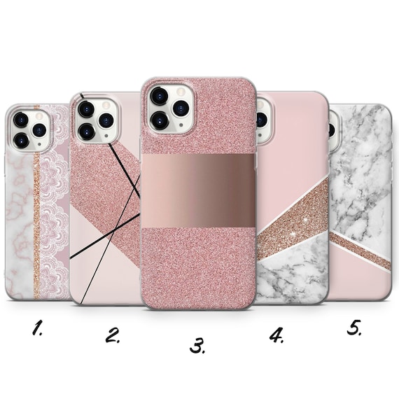 Cover In Gel Morbido Personalizzata Per IPhone 11 Pro: Nome E Cuore Su Sfondo Marmo Rosa - Trasparente E Resistente