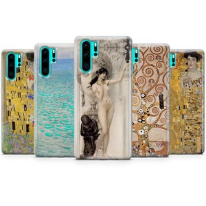 Gustav Klimt Fine Art Phone Case, Painting for iPhone 15 Pro Max, 14, 13, SE, Xr, 12, Xs, 11, Samsung S23, A33, S20, S10, S22, Huawei P30 image 9