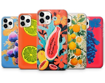 Citrus Phone Case, Fruit Cover for iPhone 15 Pro Max, 14, 13, SE, Xr, 12, Xs, 11, Samsung S23, A33, S20, S10, S22, Huawei P30, Pixel