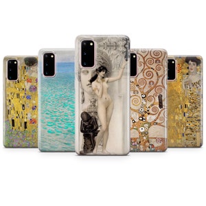 Gustav Klimt Fine Art Phone Case, Painting for iPhone 15 Pro Max, 14, 13, SE, Xr, 12, Xs, 11, Samsung S23, A33, S20, S10, S22, Huawei P30 image 8