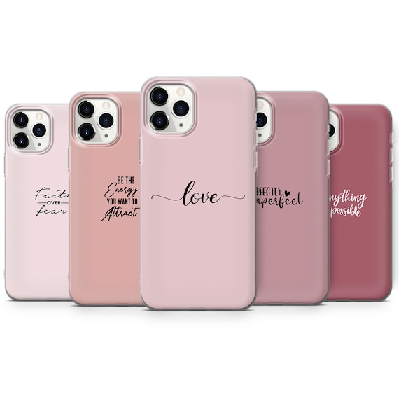 Beige Girly Handyhlle, Inspiration, fr iPhone 15 Pro Max, 14, 13, SE  2020, Xr, 12, Xs, 11, Samsung S23, A33, S20, S10, S22, Huawei P30 - Etsy.de