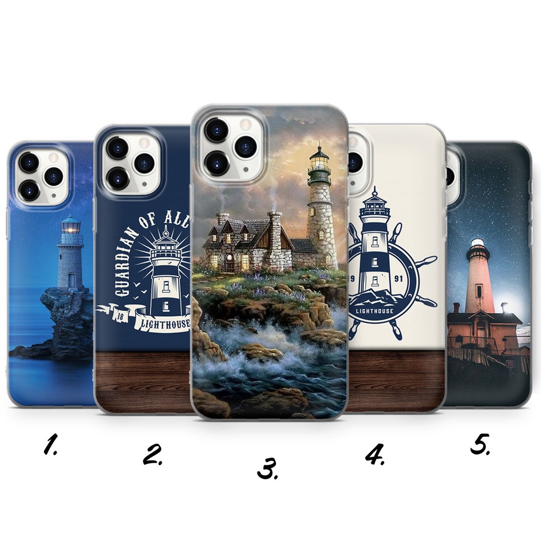 Lighthouse Phone Case Art for iPhone 14, 13, SE 2020, Xr, 12, Xs, 11