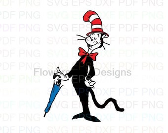 Download Cat In The Hat Svg Etsy PSD Mockup Templates