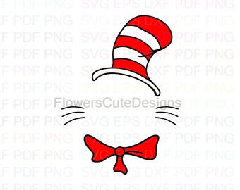 Download Cat In The Hat Svg Etsy PSD Mockup Templates