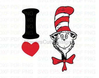 Download Cat In The Hat Svg Etsy PSD Mockup Templates