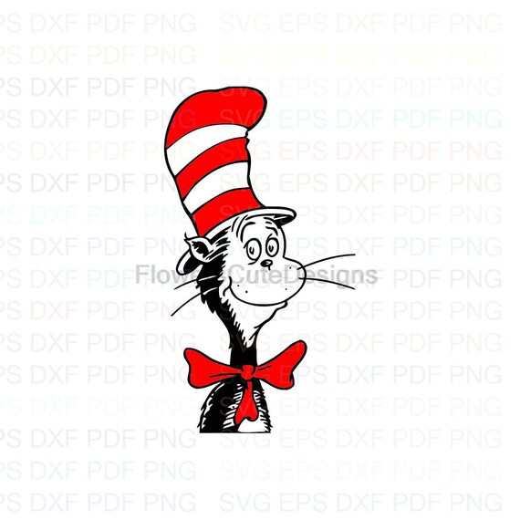 Download Clipart The Cat In The Hat Svg File For Cricut Digital Download Dr Suess Birthday Svg Dxf Eps Jpg Png Silhouette Cut File Vector Clip Art Art Collectibles Kientructhanhdat Com