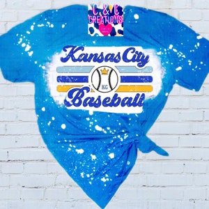 Kansas City Baseball Bleached Tee