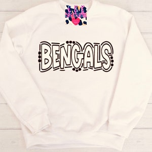 Bengals Sweatshirt mit Rundhalsausschnitt