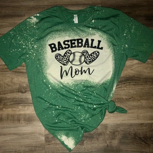 Baseball Moms Bleached Tee