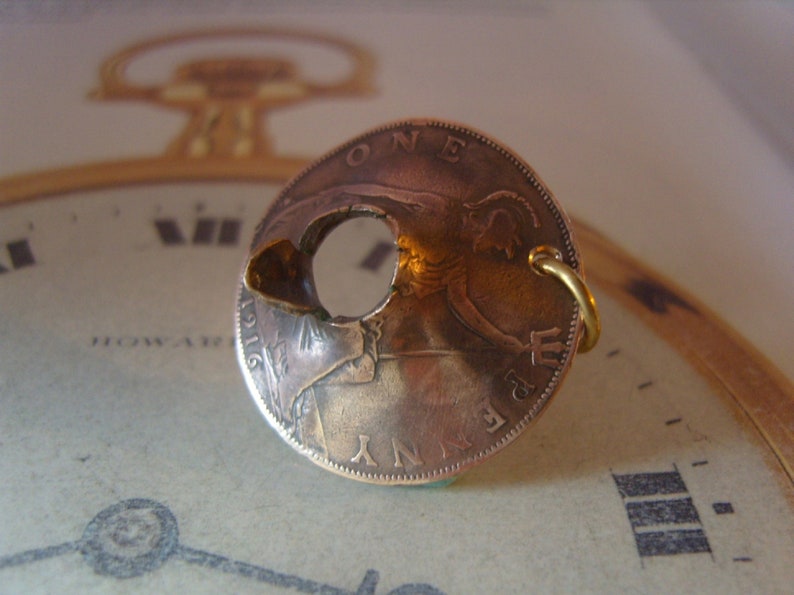 Antique Pocket Watch Chain Fob Etsy