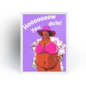 Norbit "How you doin!" Poster Druck