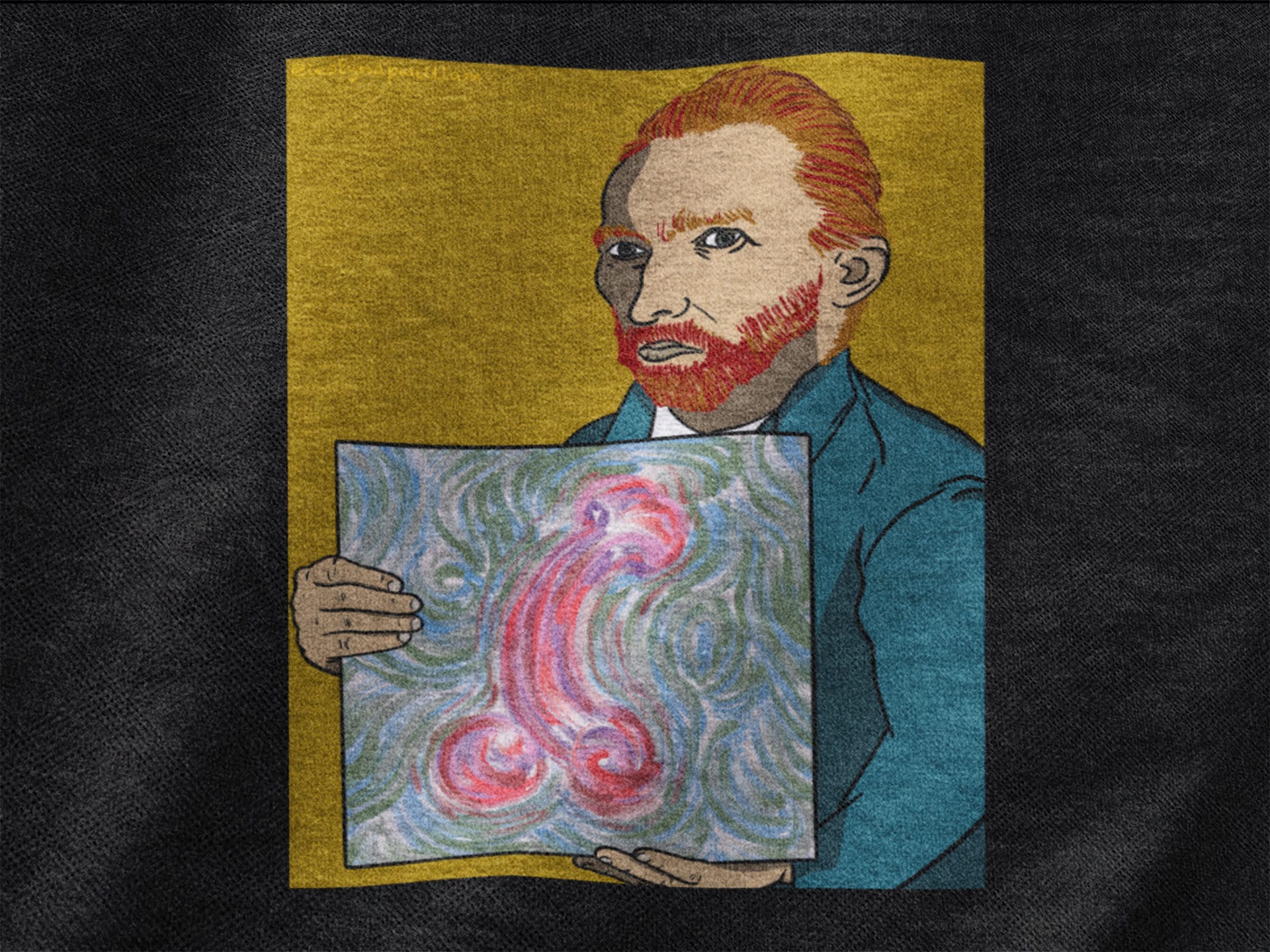 Van 'penis' Gogh Unisex T-shirt - Etsy