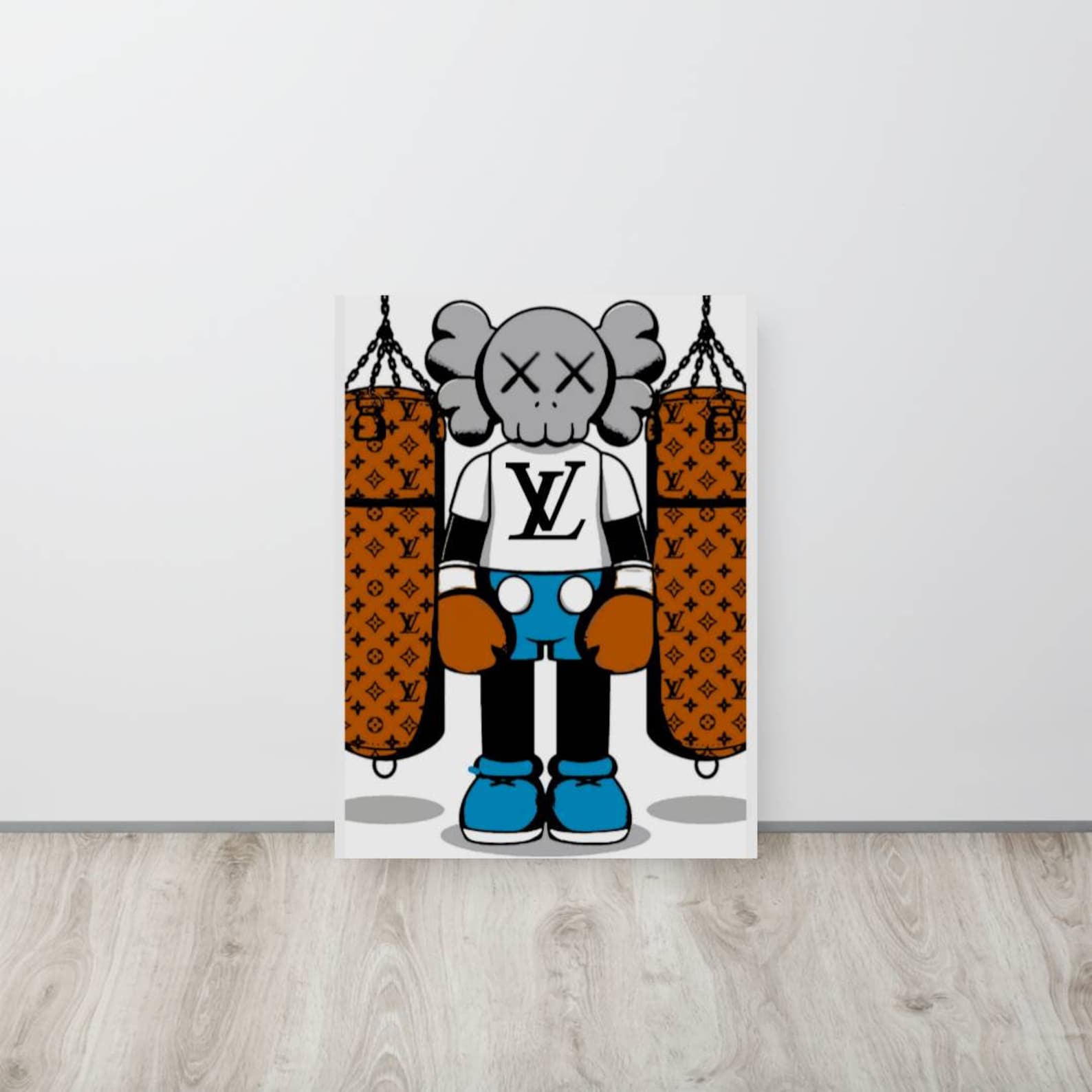 KAWS Original ArtPainting on CanvasCanvas ArtWall Art16x20 Etsy