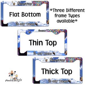 Pixar license plate frame deals