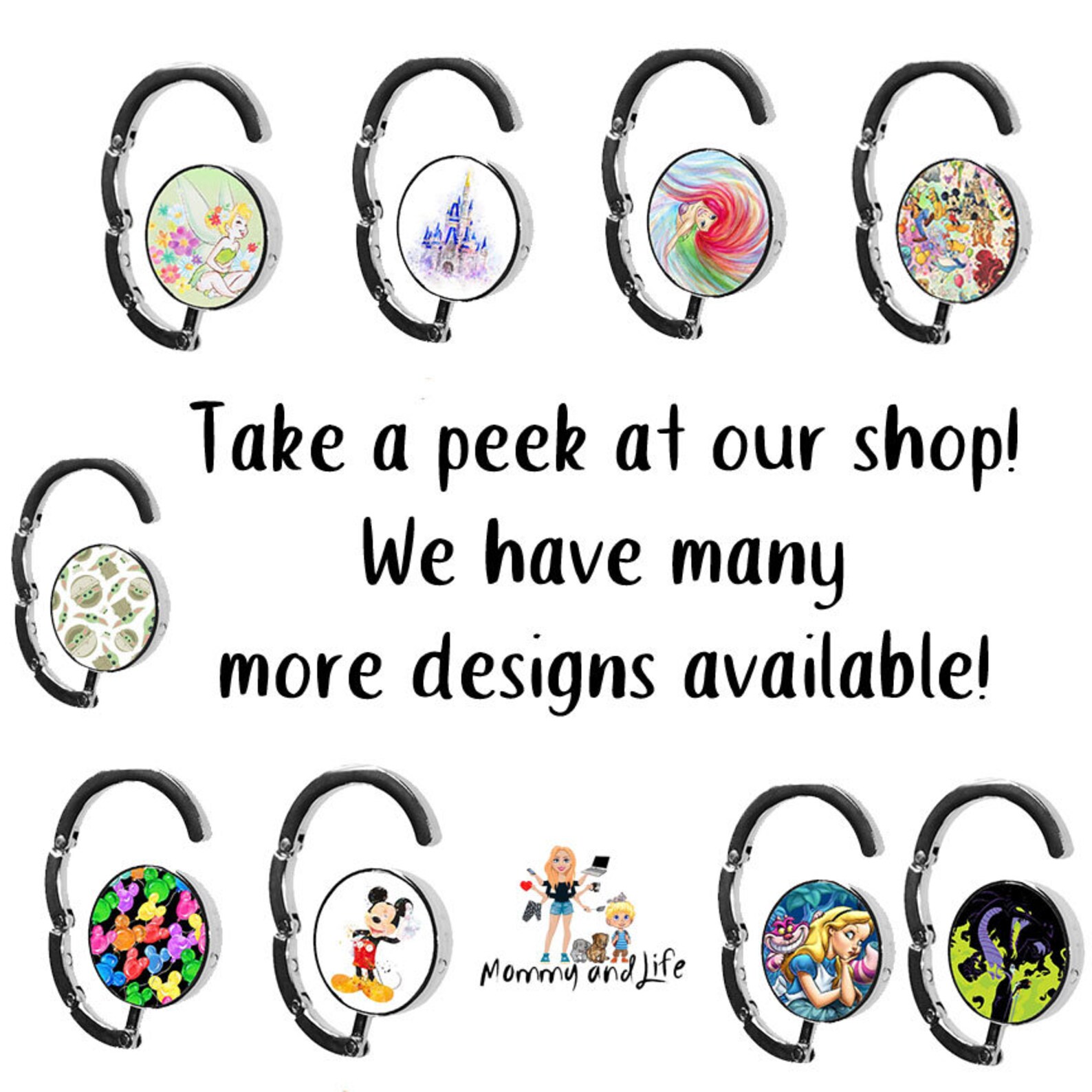 Purple Dinosaur Purse Hanger / Purse Hook / Personalize Etsy