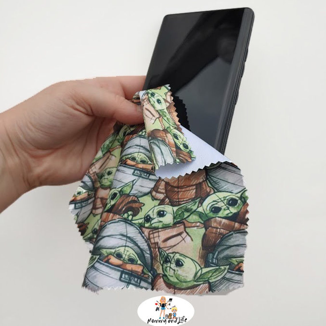 Microfiber Cleaning Cloth & bag holder/ Computer iPad Etsy