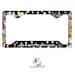 Thin Top License Plate Frames/ Life is better with Dogs License Plate Frame/ Custom License Plate 