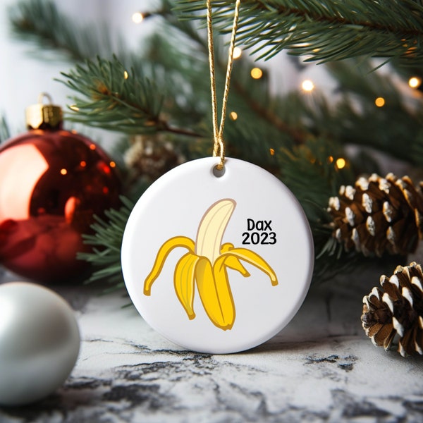 Banana Ornament - Etsy