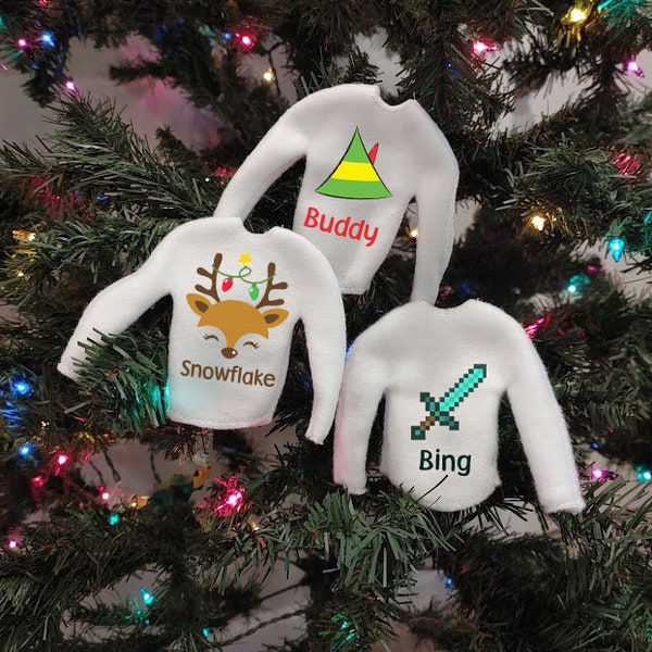 Elf on Shelf Sweater Etsy