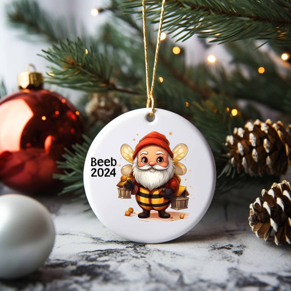 Funny Beekeeper Santa Riding Bee Christmas Beekeepeing Gifts T-Shirt Funny Beekeeper Santa Riding Bee Christmas Beekeepeing Gifts T-Shirt
