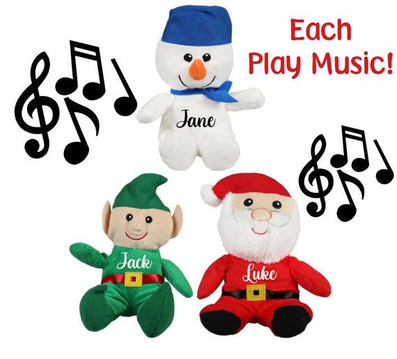Singing best sale christmas plush