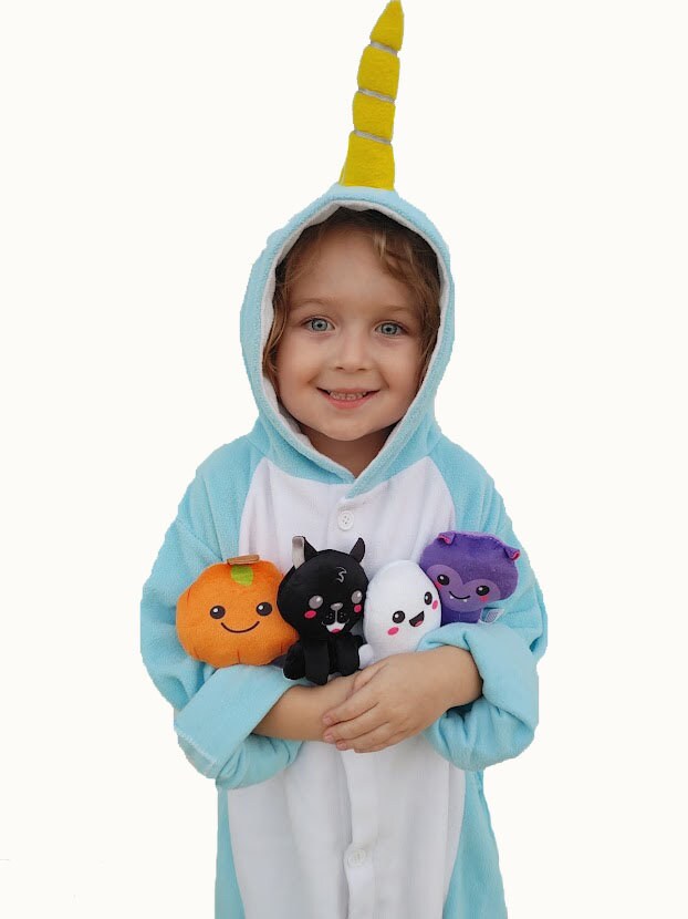 Personalized Halloween Plush Characters/ Halloween Plush/ Etsy