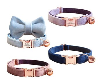 rose gold cat collar
